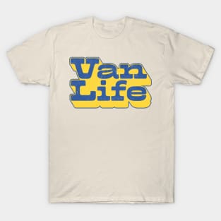 Van Life / Faded Thrift Style Retro Design T-Shirt